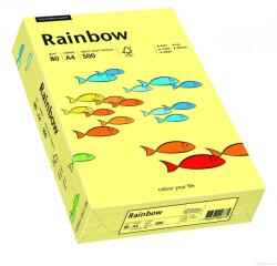 Rainbow Hârtie decorativă colorată simplă Rainbow 160g R12 galben deshis buc. 250A4
