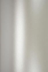 Majestic Hârtie decorativă colorată metalizată Majestic 120g Real Silver argint buc. 10A5
