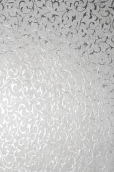  Hârtie decorativă flizelină ecru - dantelă argintie 58x90cm