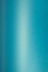 Cocktail Hârtie decorativă colorată metalizată Cocktail 290g Curacao turcoaz 70x100 R100 1 buc