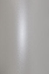 Aster Metallic Hârtie decorativă colorată metalizată Aster Metallic 250g Silver Disco argintiu buc. 10A4