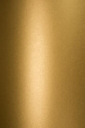 Stardream Hârtie decorativă colorată metalizată Stardream 285g Antique Gold auriu inchis buc. 10A5