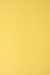Nettuno Hârtie decorativă colorată cu dungi texturate Nettuno 215g Pompelmo galben buc. 10A4