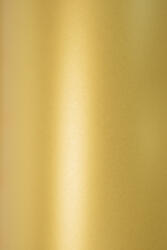 Sirio Pearl Hârtie decorativă colorată metalizată Sirio Pearl 300g Aurum auriu buc. 10A5