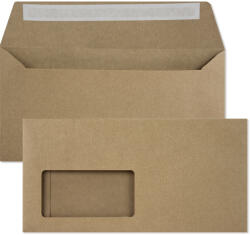 Eko Kraft Plicuri decorative ecologică DL 11x22 HK EKO Kraft maro OKL 100g