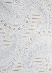  Hârtie decorativă model arabesc - argintiu / auriu 18x25 5buc