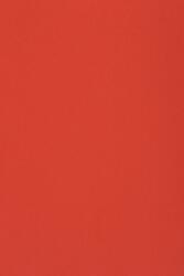 Burano Hârtie decorativă colorată simplă Burano 250g Rosso Scarlatto B61 roșu buc. 20A4
