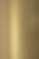 Sirio Pearl Hârtie decorativă colorată metalizată Sirio Pearl 125g Pearl Gold auriu 72x102 R250 1 buc