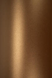 Majestic Hârtie decorativă colorată metalizată Majestic 120g Casino Gold auriu buc. 10A5