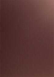 Plike Hârtie decorativă colorată simplă Plike 330g Brown maro 72x102 R50 1 buc