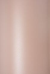 Sirio Pearl Hârtie decorativă colorată metalizată Sirio Pearl 300g Misty Rose roz buc. 10A4