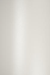 Majestic Hârtie decorativă colorată metalizată Majestic 120g Marble White alb buc. 10A5