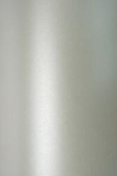Sirio Pearl Hârtie decorativă colorată metalizată Sirio Pearl 230g Platinum argintiu 72x102 R125 1 buc