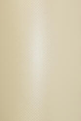 Aster Metallic Hârtie decorativă colorată metalizată Aster Metallic 250g Cream Dots ecru 70x100 R125 1 buc