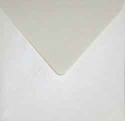Aster Metallic Plicuri perlă decorativă metalizată pătrate K4 15, 3x15, 3 NK Aster Metallic Cream ecru 120g