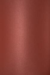 Curious Metallics Hârtie decorativă colorată metalizată Curious Metallics 300g Winia burgundy buc. 10A4
