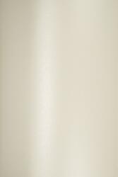Majestic Hârtie decorativă colorată metalizată Majestic 120g Milk natural alb buc. 10A4