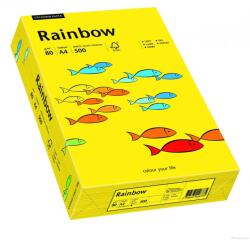 Rainbow Hârtie decorativă colorată simplă Rainbow 160g R18 galben închis buc. 250A4