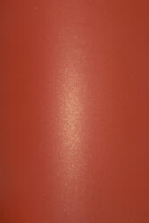Aster Metallic Hârtie decorativă colorată metalizată Aster Metallic 280g Ruby Gold auriu roșu buc. 10A4