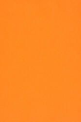 Burano Hârtie decorativă colorată simplă Burano 250g Arancio Trop B56 portocaliu buc. 10A5