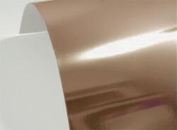  Hârtie decorativă simplă oglindă Mirror 320g Bronzo maro buc. 10A5
