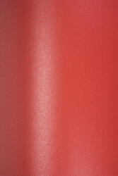 Majestic Hârtie decorativă colorată metalizată Majestic 250g Emporer Red roșu buc. 10A5