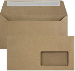 Eko Kraft Plicuri decorative ecologică DL 11x22 HK EKO Kraft maro OKP 100g