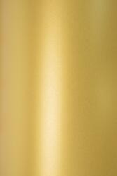 Sirio Pearl Hârtie decorativă colorată metalizată Sirio Pearl 300g Aurum auriu 72x102 R100 1 buc