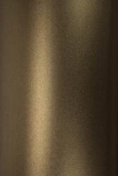 Majestic Hârtie decorativă colorată metalizată Majestic 120g Medal Bronze maro 72x102 R250 1 buc