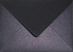 Aster Metallic Plicuri perlă decorativă metalizată B6 12, 5x17, 5 NK Aster Metallic Black Cooper negru cu pete de cupru 120g