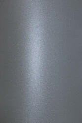 Aster Metallic Hârtie decorativă colorată metalizată Aster Metallic 280g Grey gri buc. 10A4