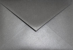 Aster Metallic Plicuri perlă decorativă metalizată C6 11, 4x16, 2 NK Aster Metallic Grey gri 120g