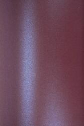 Majestic Hârtie decorativă colorată metalizată Majestic 250g Night Club Purple violet închis 72x102 R125 1 buc