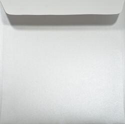 Majestic Plicuri perlă decorativă metalizată pătrate K4 15, 6x15, 6 NK Majestic Marble White alb 120g