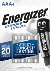 Energizer Ultimate Lithium elem AAA mikro 4db/csom
