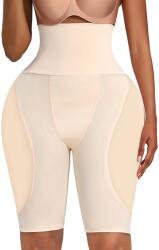 Linovit Chiloți modelatori push-up pentru fese și șolduri, Efect clepsidră - Bej - L/XL, Bej (S1BLXL)