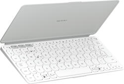 Logitech Keys-To-Go 2, QWERTZ, Svájc, Ollós billentyűzet, 1, 8 cm, 1 mm, Fehér (920-012971)
