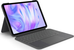 Logitech Combo Touch, QWERTZ, Német, Érintőpad, 1, 8 cm, 1 mm, Apple (920-012770) - scom
