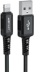 ACEFAST MFI USB - Lightning 1, 8m 2.4A, kábel, fekete