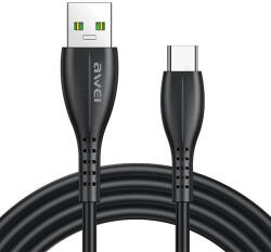 Awei USB - USB-C CL-115T, kábel, fekete