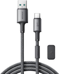 JOYROOM S-A50 Unlimited Series, 3A, USB-A - USB-C mágneses rendezővel, 1, 2m, kábel, szürke