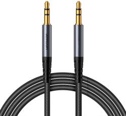 JOYROOM sztereó audiokábel AUX 3, 5mm mini jack 1, 2m, audio kábel, fekete