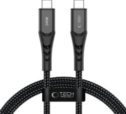 Tech-Protect UB11T Ultraboost USB-C PD 240W, / QC3.0 100cm, kábel, fekete