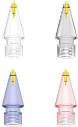 4smarts Stylus tips Lucid Apple Pencil 1st gen. /2nd gen. /USB-C/Pro 4pcs, érintőceruza, színes