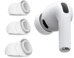 Tech-Protect Ear Tips AirPods Pro 3 in sizes S / M / L 3-pack white, fülilleszték, fehér