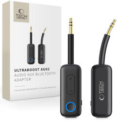 Tech-Protect ULTRABOOST AU02AUDIO AUX Bluetooth 5.4, audio adapter, fekete
