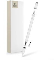 Tech-Protect USP200 3-TIP Stylus Passive Pen, érintőceruza, fehér