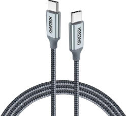 Choetech XCC-1002-GY USB-C - USB-C PD QC 100W, 5A 480 Mb/s 1, 8m, kábel, szürke