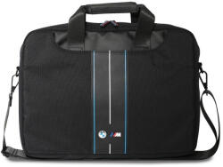 BMW BMCB15COMPVSKL 16" fekete Nylon Blue Stripe, laptop táska