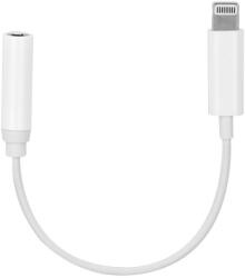 AUX Lightning (male) Jack 3, 5mm (female), adapter, fehér